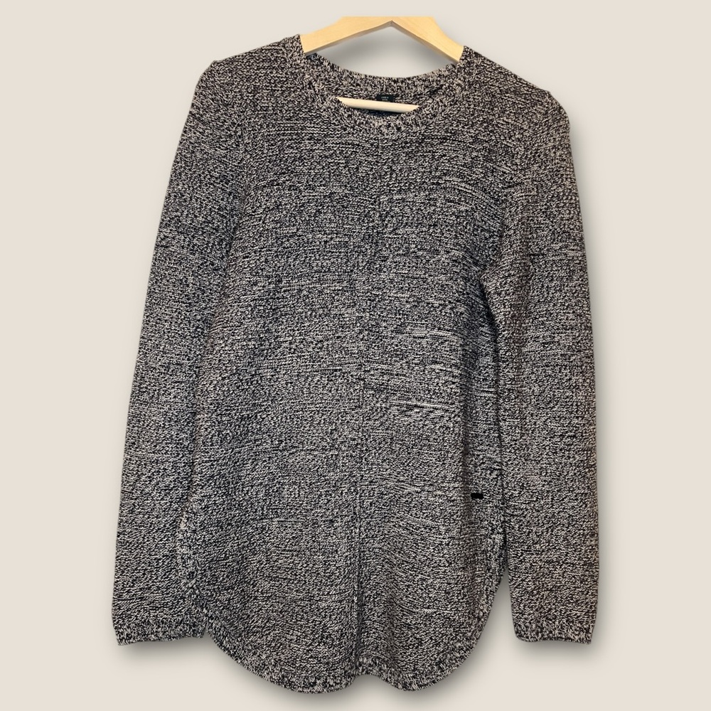 Roots Black and White Knit Sweater